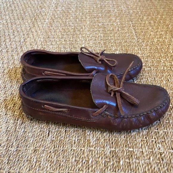 Vintage Leather Mocassins - Dark Brown - Picture 2 of 9